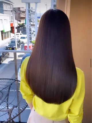 ロング カラー Happiness王寺店所属・ボブ、韓国特化型 ✨中野悠のヘアスタイル