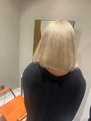 ミディアム カラー MichioNozawaHairSalonGinza所属・watanabe kazukiのヘアスタイル