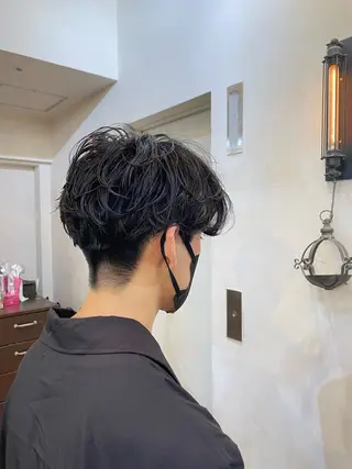 パーマ 東 茉央/メンズ パーマ🧸銀座のヘアスタイル