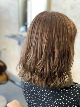 ミディアム ank classic hair【アンククラシックヘアー】所属・バレ、ハイライト モデル募集　齋藤祐哉のヘアスタイル