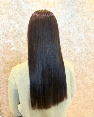 ロング カラー アベ ミスズのヘアスタイル