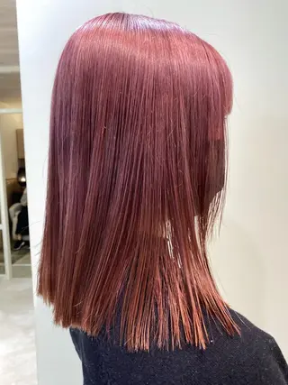 ミディアム カラー ダブルカラー ブリーチ/kaitoのヘアスタイル