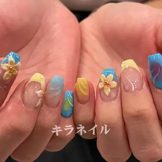 ネイル 💖Kiranail パラジェルのネイルデザイン