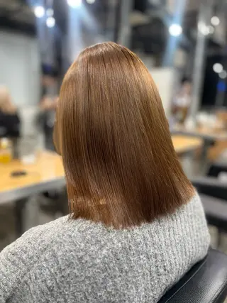 ロング カラー ハイトーンカラー 🦄レイヤーカットのヘアスタイル