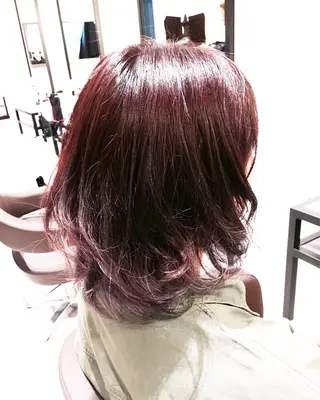 ミディアム カラー L'aube所属・笠谷 正之のヘアスタイル