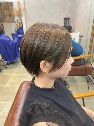 ショート カラー attrait所属・アトレ＊個室サロン himekaのヘアスタイル