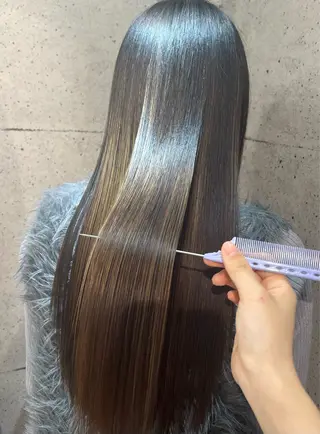 ロング ヘアアレンジ ヘアメイク/髪質改善 🎀Moeri🎀のヘアスタイル