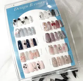 ネイル 12/1🈳🩵 aoi🩵のネイルデザイン