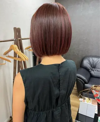 ミディアム カラー インナーカラー ／レイヤー🦋ルイのヘアスタイル