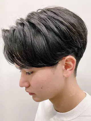 パーマ メンズ 原宿 フェザーパーマ fifth イノウエのヘアスタイル