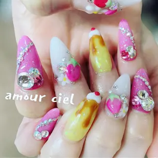 ネイル amour ciel所属・amour ciel あゆみ…☺︎のネイルデザイン