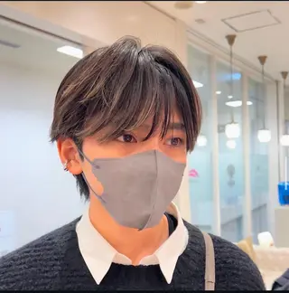 メンズ 🚨メンズ曲がる 縮毛矯正りおん🚨のヘアスタイル