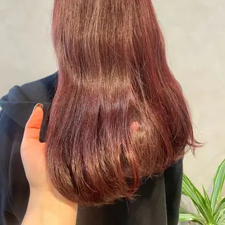 セミロング カラー ヘアアレンジ 🎀ダブルカラーレイ ヤーyuuri🎀のヘアスタイル
