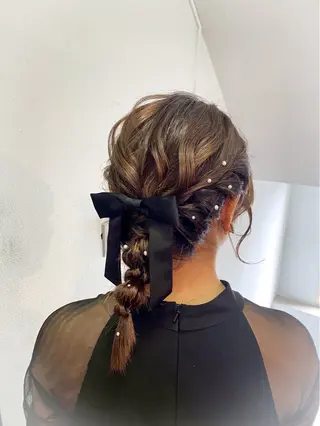 ヘアアレンジ iLuce所属・hair make もりした ゆうのヘアスタイル