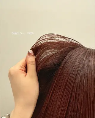 カラー ホリグチ ルナのヘアスタイル