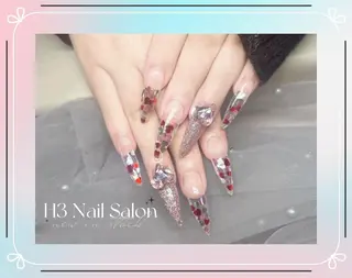 ロング H3 ネイル サロンのネイルデザイン