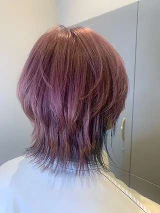 ミディアム メンズ 松永 らりっさのヘアスタイル