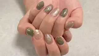 ネイル salon de pipi.　okazaki所属・O. AKINAのネイルデザイン