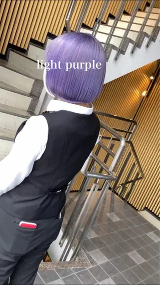 ショート カラー Selenehair 三条本店のヘアスタイル