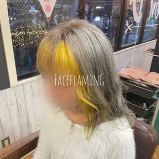 セミロング カラー BonD hair Yamamotoのヘアスタイル