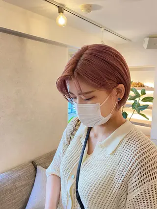 ショート カラー formage 福岡佳祐のヘアスタイル