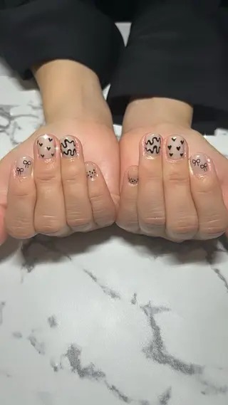 ネイル belle nail 1552のネイルデザイン