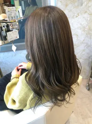 ミディアム La fith hair rond 立川店所属・kyosuke 透明感カラーのヘアスタイル