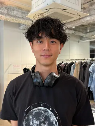 パーマ メンズ ANY/メンズ特化/ シバヤ　ユウキのヘアスタイル