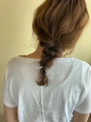 ヘアアレンジ ant'ten所属・ant’ten 宮川 俊裕のヘアスタイル