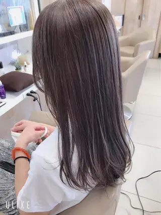ロング カラー ヘアアレンジ クリスタルマジック hair &　eyeのヘアスタイル