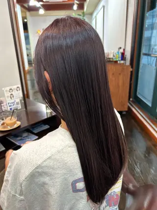 カラー 坂本 瑞季 🤍 髪質改善のヘアスタイル