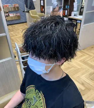 パーマ メンズ RAY+beauty 安藤優樹のヘアスタイル
