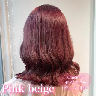 セミロング 盛れる暖色🎀ガーリ ーヘア🎀きっかのヘアスタイル