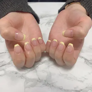 ネイル はな💎ネイル ワンホン、長さ出しのネイルデザイン