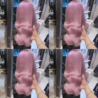 ロング ハイトーン×エクステ 💞くるみのヘアスタイル