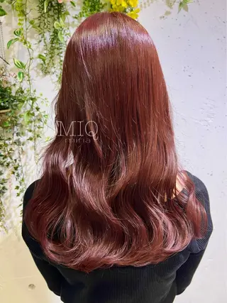 ロング カラー 韓・中華美女ヘア 🇰🇷×🇨🇳のヘアスタイル