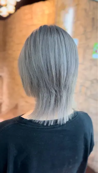 ショート カラー アンククロス kyokaのヘアスタイル