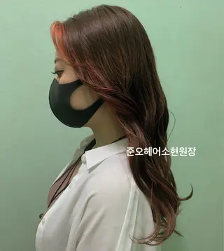 ロング カラー モテ髪🎀aoi/ シールエクステ/池袋のヘアスタイル