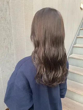 セミロング メンズ/パーマ/ ウルフ/伊武紀のヘアスタイル