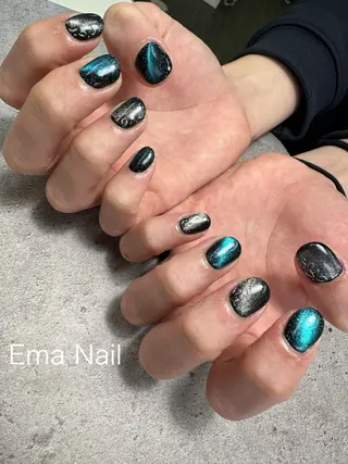ネイル EmaNail新大阪所属・nailist 🍊Linaのネイルデザイン