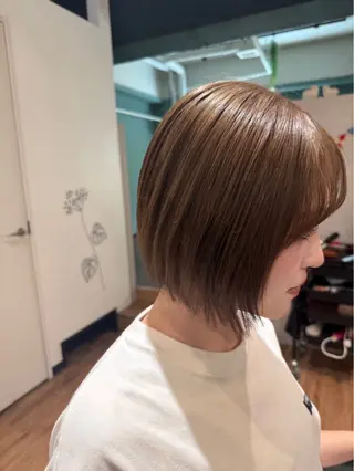 ショート カラー ✨ショート/ボブ 縮毛矯正✨アキラのヘアスタイル