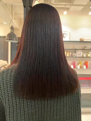 セミロング Tomoka🐶🌟 似合わせカット✂︎のヘアスタイル