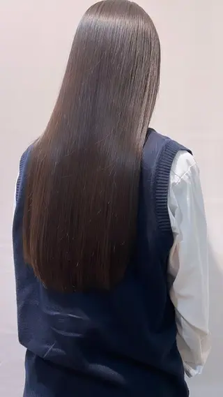 ロング ダン/メンズ/ 顔周り×透明感カラーのヘアスタイル