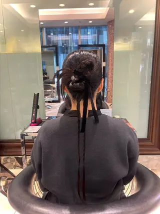 ロング 銀座『パーマ モデル募集』さやかのヘアスタイル