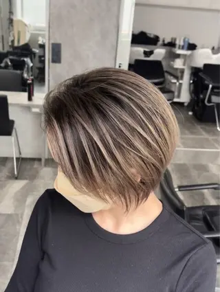 ショート REDEAL所属・REDEAL/あんな 白髪ぼかし/大宮のヘアスタイル