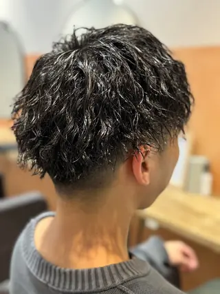 パーマ メンズ メンズ特化 TAKUYAのヘアスタイル