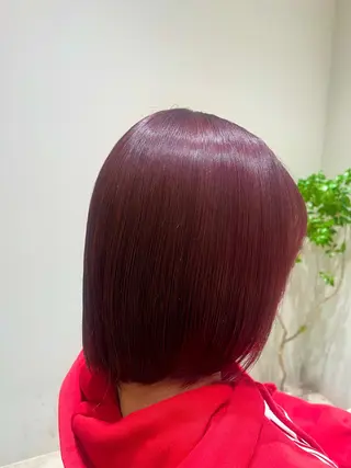 カラー 櫻井 莉子のヘアスタイル