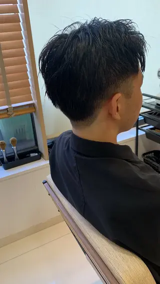 ショート メンズ指名NO.1/ マッシュ/パーマのヘアスタイル