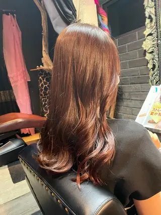 セミロング アフィロス所属・五十嵐 舞のヘアスタイル