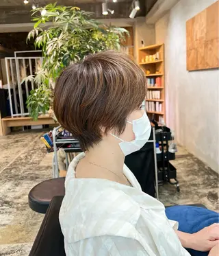 ショート 北花田美容師🍃村尾 光太/むらのヘアスタイル